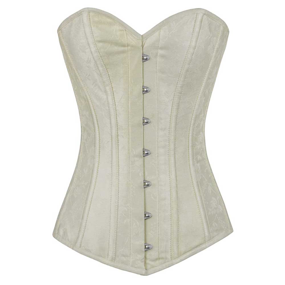 Attitude Corsets - Elodiron Vollbrust Korsett - Creme